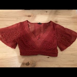Lace Crop Top